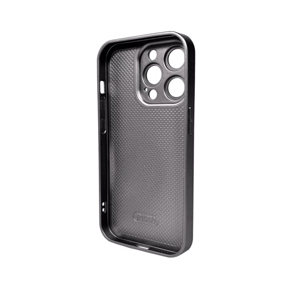 Чохол для смартфона AG Glass Matt Frame Color Logo for Apple iPhone 14 Pro Titanium Grey (AGMattFrameiP14PGrey)