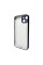 Чохол для смартфона AG Glass Sapphire Frame MagSafe Logo for Apple iPhone 14 Deep Purple (AGSappiFRP14Purple)