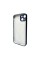 Чохол для смартфона AG Glass Sapphire Frame MagSafe Logo for Apple iPhone 14 Sea Blue (AGSappiFRP14Blue)