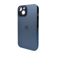Чохол для смартфона AG Glass Sapphire Frame MagSafe Logo for Apple iPhone 14 Sea Blue (AGSappiFRP14Blue)