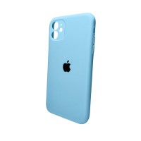 Чохол для смартфона Silicone Full Case AA Camera Protect for Apple iPhone 11 кругл 44,Light Blue (FullAAKPi11-44)