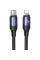 Кабель Usams US-SJ521 U71 Type-C to Lightning 20W PD Fast Charging & Data Cable 1.2m Black (SJ521USB01)