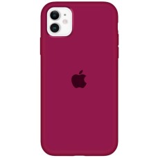 Чохол для смартфона Silicone Full Case AA Open Cam for Apple iPhone 11 кругл 35,Maroon (FullOpeAAKPi11-35)
