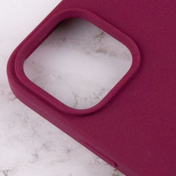 Чохол для смартфона Silicone Full Case AA Open Cam for Apple iPhone 15 Pro 35,Maroon (FullOpeAAi15P-35)