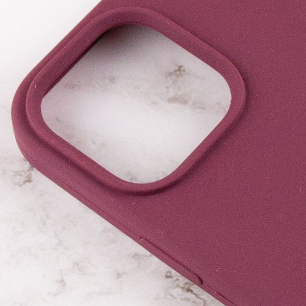 Чохол для смартфона Silicone Full Case AA Open Cam for Apple iPhone 15 Pro 47,Plum (FullOpeAAi15P-47)