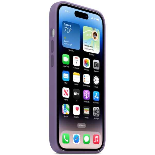 Чохол для смартфона Silicone Full Case AAA MagSafe IC for iPhone 14 Iris (Orig14Iris)