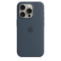 Чохол для смартфона Silicone Full Case AAA MagSafe IC for iPhone 15 Pro Max Storm Blue (Orig15PMDeepBlue)