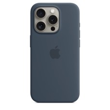 Чохол для смартфона Silicone Full Case AAA MagSafe IC for iPhone 15 Pro Max Storm Blue (Orig15PMDeepBlue)