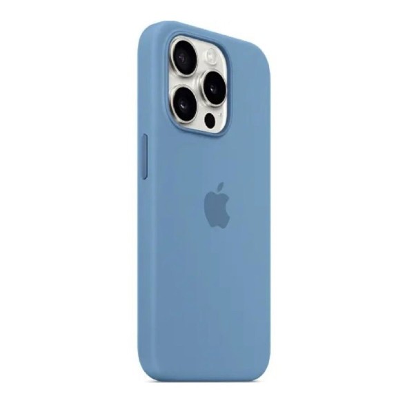 Чохол для смартфона Silicone Full Case AAA MagSafe IC for iPhone 15 Pro Max Blue (Orig15PMBlue)