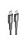 Кабель ACEFAST C1-09 USB-C to USB-C aluminum alloy audio/video transmission full-featured data cable Black (AFC1-09B)