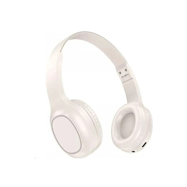 Бездротові навушники HOCO W46 Charm BT headset Milky White (6942007601702)