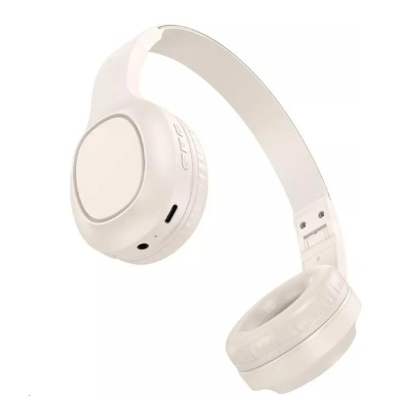 Бездротові навушники HOCO W46 Charm BT headset Milky White (6942007601702)
