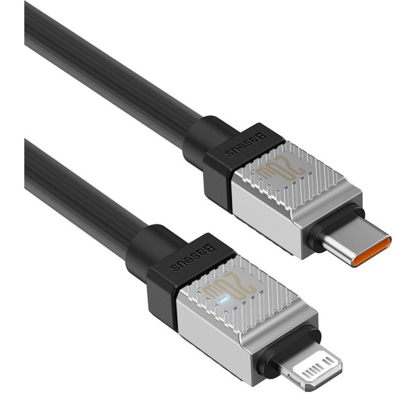 Кабель Baseus CoolPlay Series Fast Charging Cable Type-C to iP 20W 1m Black (CAKW000001)