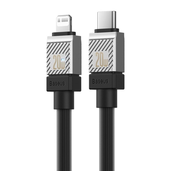 Кабель Baseus CoolPlay Series Fast Charging Cable Type-C to iP 20W 1m Black (CAKW000001)