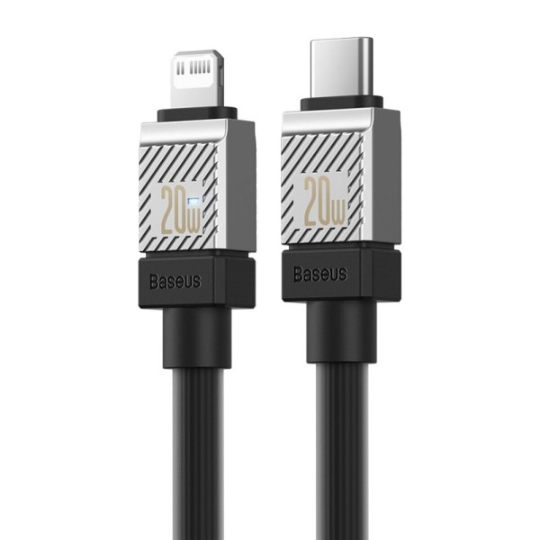 Кабель Baseus CoolPlay Series Fast Charging Cable Type-C to iP 20W 2m Black (CAKW000101)