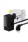 Мережевий зарядний пристрій Baseus PowerCombo Digital PowerStrip 2AC+1U+1C+Retractable-C 65W with 1.5m power cord EU Black (PSLR000301)