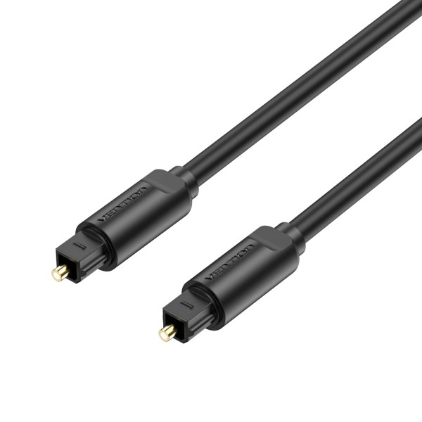 Аудіокабель Vention Optical Fiber Audio Cable 1.5M Black (BAEBG) (BAEBG)