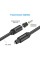 Аудіокабель Vention Optical Fiber Audio Cable 1.5M Black (BAEBG) (BAEBG)