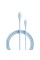 Кабель Vention USB 2.0 C Male to C Male 5A Cable 1M Light Blue Silicone Type (TAWSF) (TAWSF)