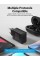 Мережевий зарядний пристрій Vention 1-port USB-C Wall Charger(20W) EU-Plug Black (FADB0-EU) (FADB0-EU)