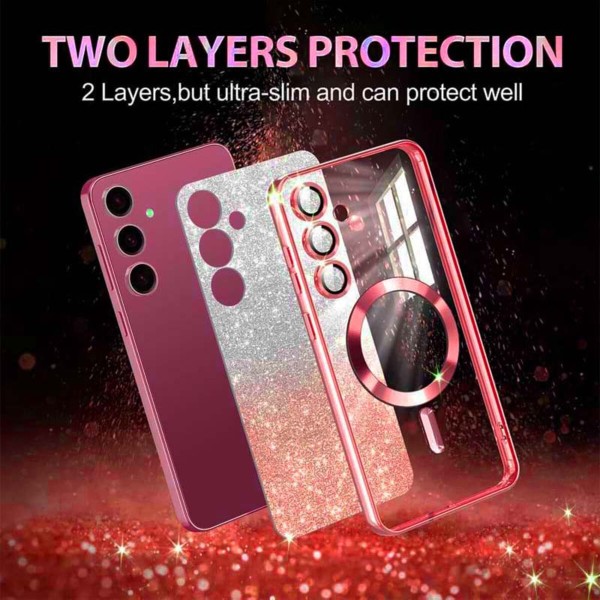 Чохол для смартфона Cosmic CD Shiny Magnetic for Samsung Galaxy S24 Red (CDSHIS24Red)