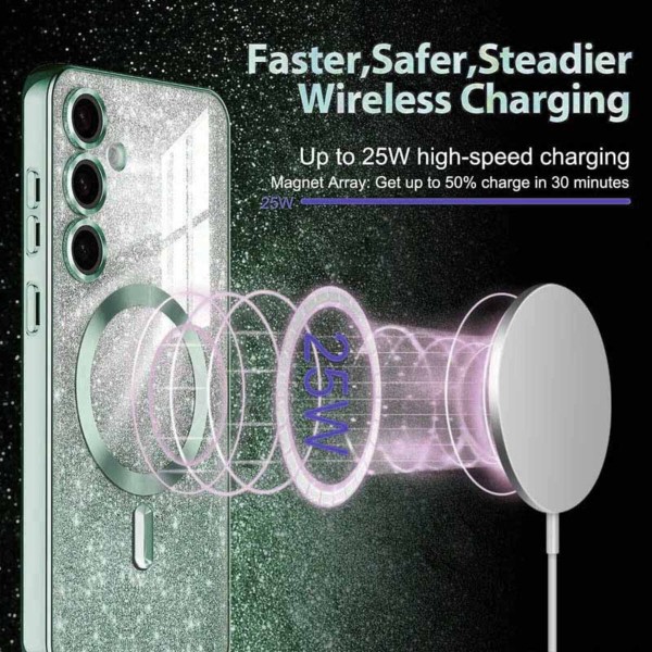 Чохол для смартфона Cosmic CD Shiny Magnetic for Samsung Galaxy S24 Plus Green (CDSHIS24PGreen)