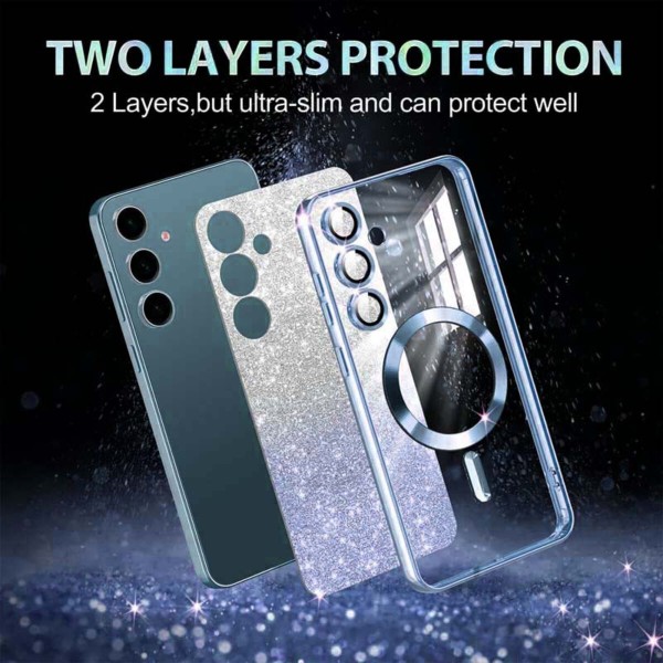 Чохол для смартфона Cosmic CD Shiny Magnetic for Samsung Galaxy S24 Plus Deep Blue (CDSHIS24PDeepBlue)