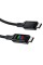 Кабель ACEFAST C7-03 Type-C to Type-C 5A, 100W, 1.2m, nylon, zinc connectors, LED, Black (6974316282778)