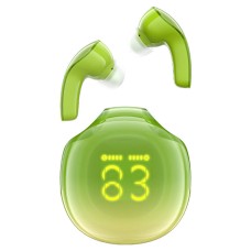 Бездротові навушники ACEFAST T9 Crystal (Air) color bluetooth earbuds Avocado Green (6974316282556)