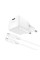 Мережевий зарядний пристрій ACEFAST A73 mini PD20W GaN single USB-C charger set (C3-03) White (6974316282655)