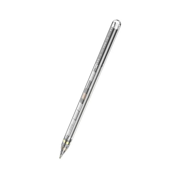 Стилус HOCO GM110 Transparent Explore Series active pad dedicated capacitive pen transparent black (6942007616744)