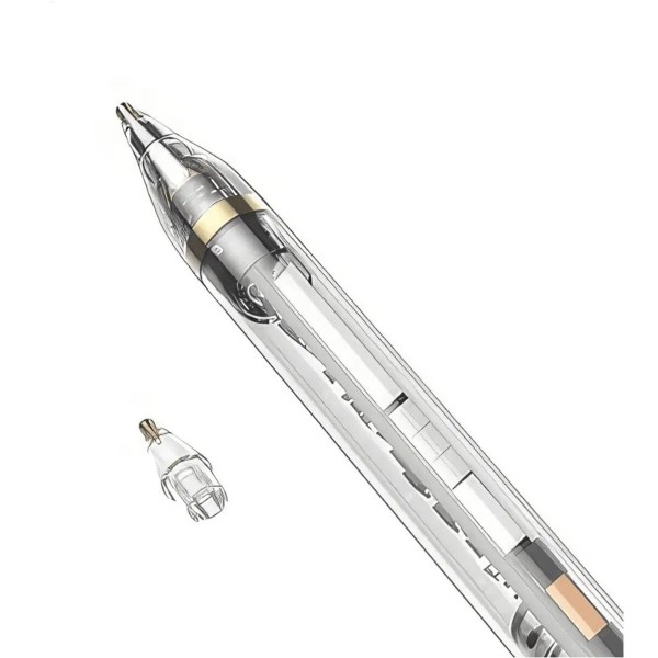 Стилус HOCO GM110 Transparent Explore Series active pad dedicated capacitive pen transparent black (6942007616744)