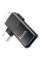 Адаптер HOCO UA17 iP male/Type-C male to USB female two-in-one adapter Black (6942007602303)