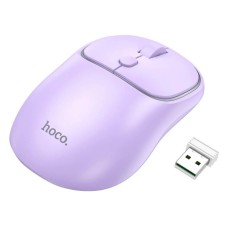 Маніпулятор миша HOCO GM25 Royal dual-mode business wireless mouse Romantic Purple (6942007608541)
