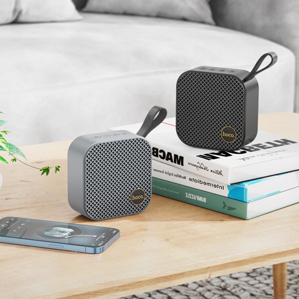 Портативна колонка HOCO HC22 Auspicious sports BT speaker Black (6931474798862)