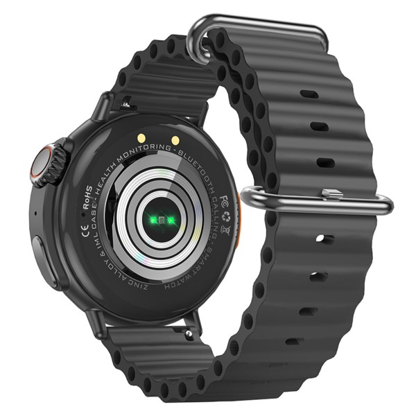 Смарт-годинник HOCO Y18 Smart sports watch(call version) Black (6942007605243)