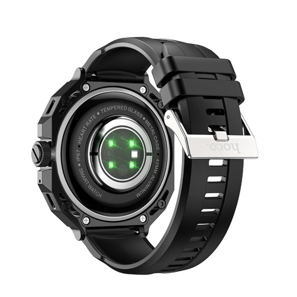 Смарт-годинник HOCO Y14 Smart sports watch(call version) Black (6931474798923)