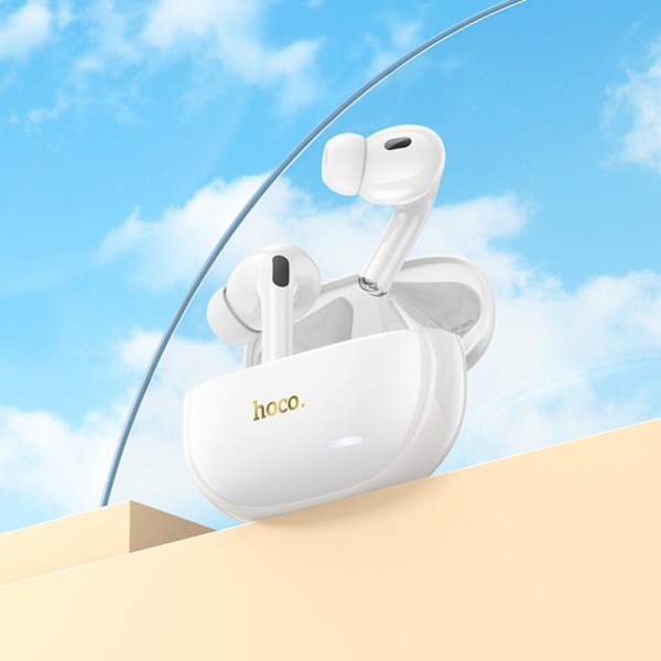 Бездротові навушники HOCO EW60 Plus Norman true wireless ANC BT headset White (6942007613293)