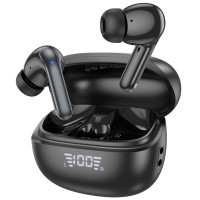 Бездротові навушники HOCO EQ5 Energy true wireless ANC+ENC noise reduction BT headset Black (6942007602419)