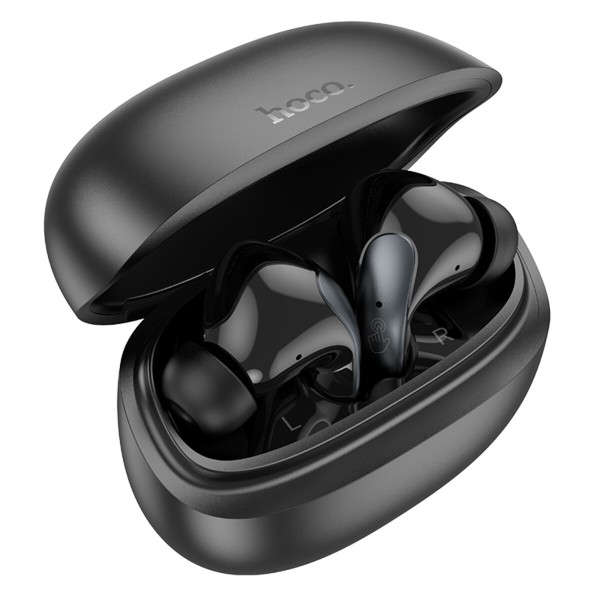 Бездротові навушники HOCO EQ5 Energy true wireless ANC+ENC noise reduction BT headset Black (6942007602419)