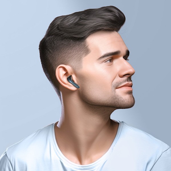 Бездротові навушники HOCO EQ5 Energy true wireless ANC+ENC noise reduction BT headset Black (6942007602419)