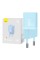 Мережевий зарядний пристрій Baseus GaN5 Fast Charger(mini) 1C 30W EU Blue (CCGN070603)