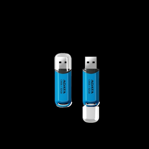 Флеш-накопичувач A-DATA USB 2.0 C906 32Gb Water Blue (AC906-32G-RWB)