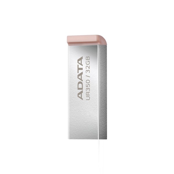 Флеш-накопичувач A-DATA USB 3.2 UR 350 32Gb Silver/Beige (UR350-32G-RSR/BG)