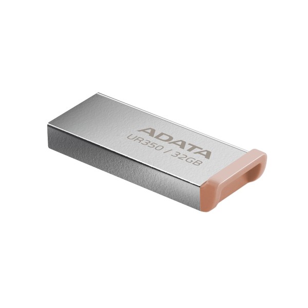 Флеш-накопичувач A-DATA USB 3.2 UR 350 32Gb Silver/Beige (UR350-32G-RSR/BG)