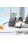 Бездротовий зарядний пристрій HOCO CQ1 Geek folding 3-in-1 magnetic wireless fast charger(for iWatch) Black (6942007602310)