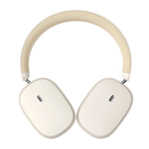Бездротові навушники Baseus Bowie H1 Noise-Cancellation Wireless Headphones Creamy-White (NGTW230202)