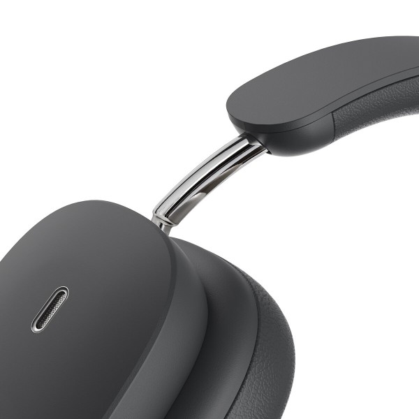 Бездротові навушники Baseus Bowie H1 Noise-Cancellation Wireless Headphones Grey (NGTW230213)