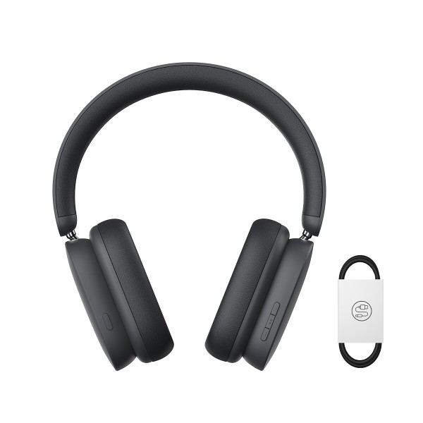 Бездротові навушники Baseus Bowie H1 Noise-Cancellation Wireless Headphones Grey (NGTW230213)