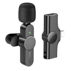 Бездротова мікрофонна система BOROFONE BFK12 Trophy lavalier wireless digital microphone iP Black (6941991106385)
